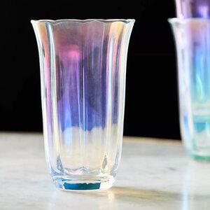 Anthropologie - Fleur Tumbler Glasses, Set of 4